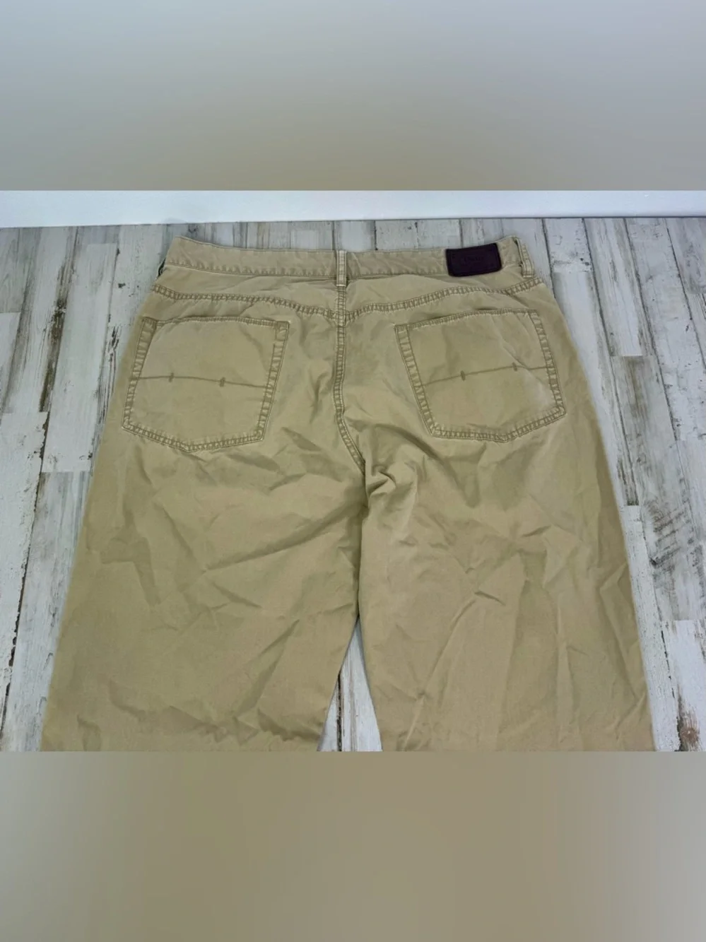 Polo Ralph Lauren Jeans Mens 38Tx34 Tan Denim Regular Straight - Picture 11 of 12